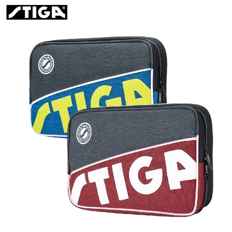 Table Tennis Pc - STIGA 卓球ラケットカバー、STIGA 二層角ラケットカバー、卓球ラケットひょうたん型バッグ 1 個