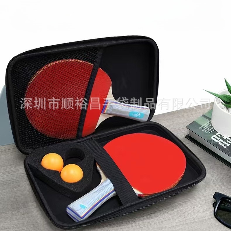 Table Tennis Ace - 卓球ラケット収納バッグ、ツイルPU素材、スポーツに便利なラケットバッグ