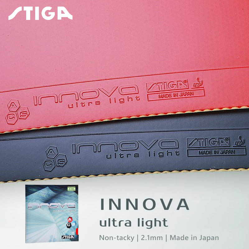 Table Tennis Grip - Stigaイノーバウルトラライト卓球ラバーacsハイテクソフトケーキスポンジ非粘着ピンポンラバーにきびイン