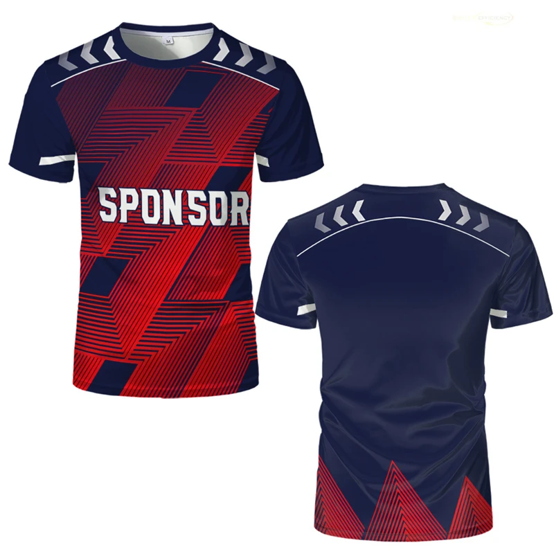 Table Tennis Name - 不規則な幾何学模様のサッカー Tシャツ夏のファッション Esport 卓球カスタム名 Tシャツルーズ速乾性スポーツ Tシャツ