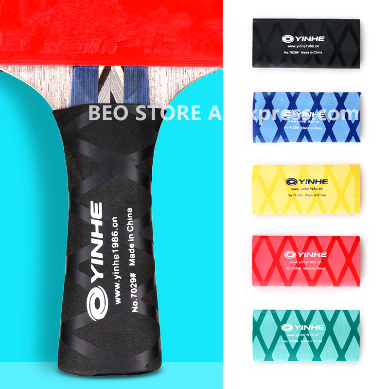 Table Tennis Grip - Yinhe-ギャラクシーオーバーグリップ,卓球用,ハンドルテープ,熱収縮ピンポンセット,バットグリップ,スウェットバンドアクセサリー,2個
