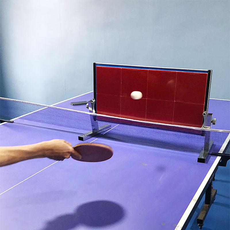 Table Tennis Practice - 家庭用卓球リバウンドボード、ピンポンスプリングバックマシン、一人自習用ピンポンボールトレーニング機器アクセサリー