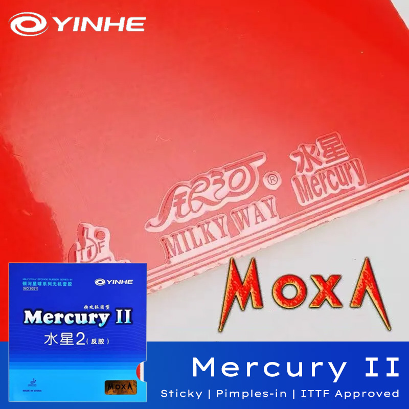Table Tennis Barrier - YINHE Mercury 2 卓球ラバー ピンプルズインピンポンラバー ループ付きクイックアタック用