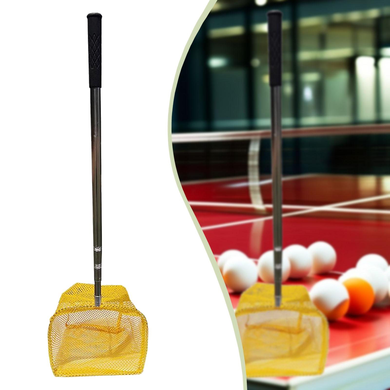 スクープネット卓球ボールピッカー、収納に便利、携帯可能、伸縮 - Table Tennis Practice のレビューと価格