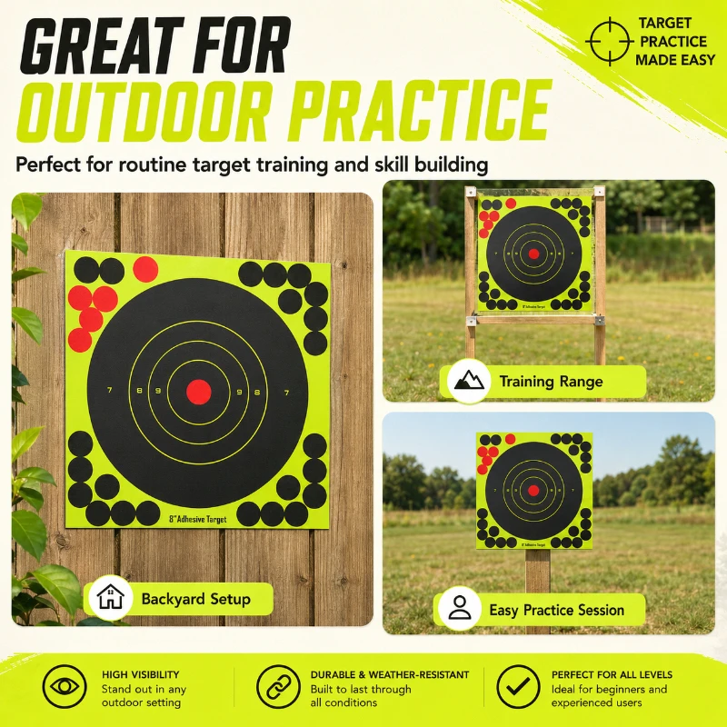 丸型ブルズアイスプラッターターゲットシート 防水コーティング - Practice Target Board のレビューと価格