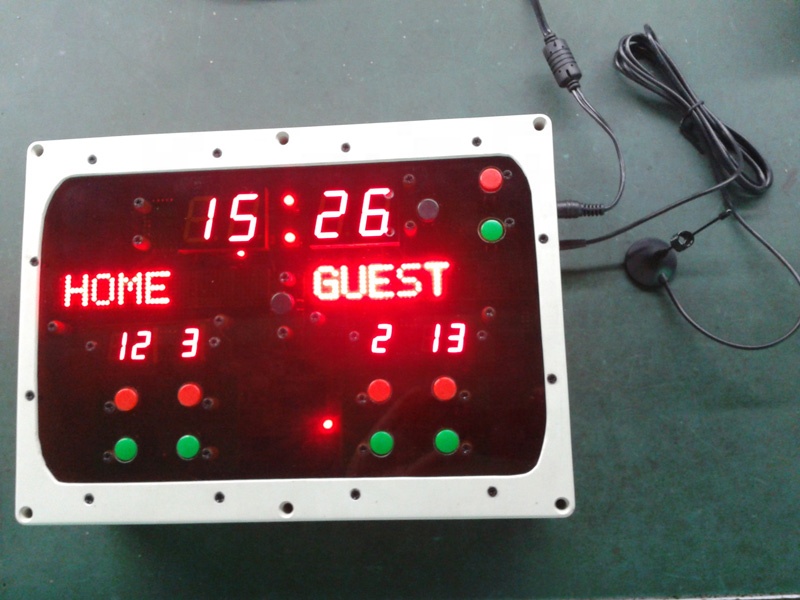 リモートワイヤレス電子デジタルサッカーバレーボール卓球バスケ - Table Tennis Scoring のレビューと価格
