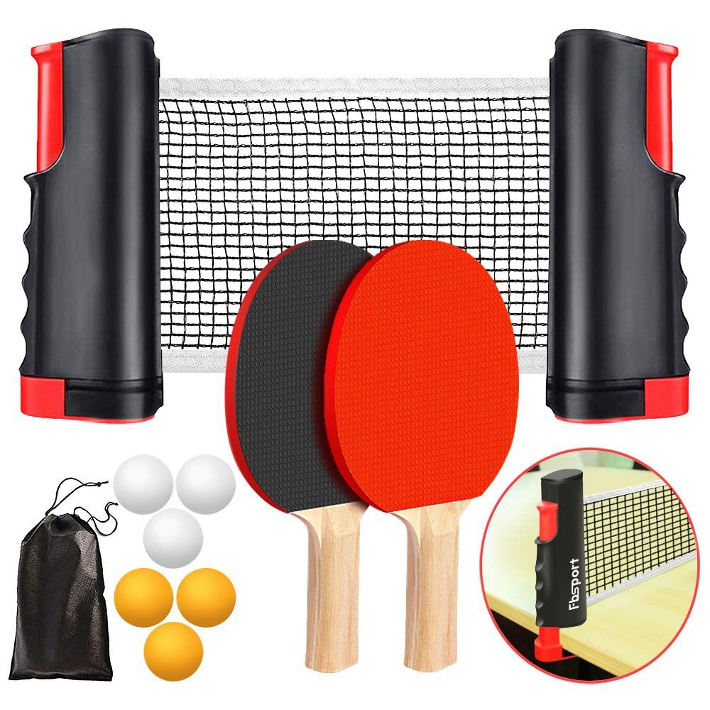 折りたたみ式ネット ピンポンネットフレームセット キャリーバ - Table Tennis Ace のレビューと価格