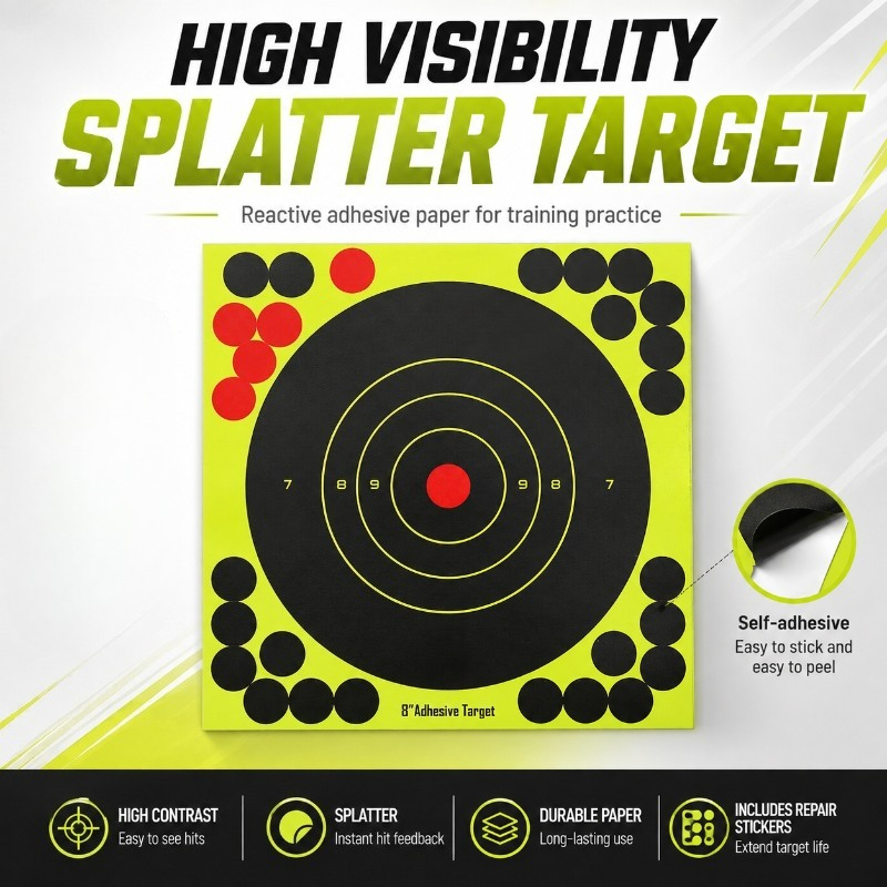 多数量オプション 蛍光グリーン マーキングターゲットペーパー - Practice Target Board のレビューと価格