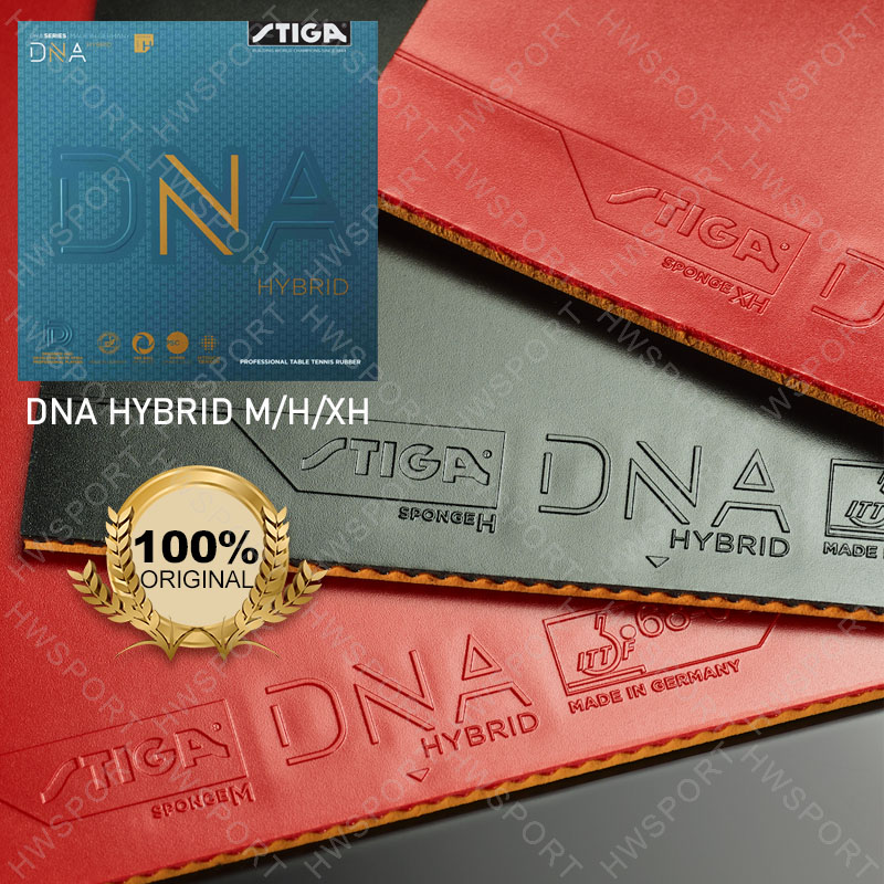 STIGA DNA ハイブリッドシリーズ卓球ラバープロフェッ - Table Tennis Joola のレビューと価格