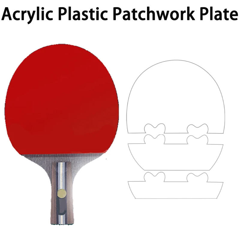卓球ラバーの貼り直し用補助位置決め器、アクリルプラスチック製 - Table Tennis Grip のレビューと価格