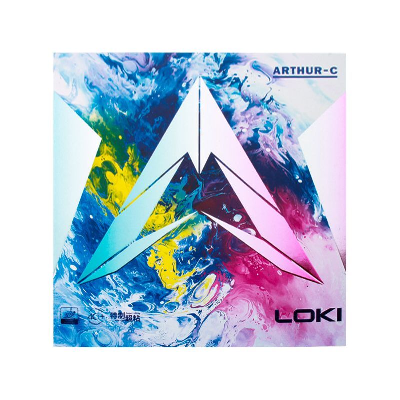 オリジナル LOKI アーサー-C カラー卓球ラバーブルー粘 - Table Tennis Grip のレビューと価格