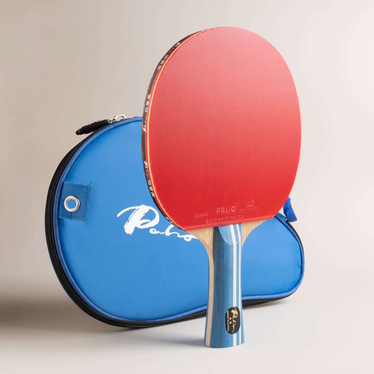 オリジナルパリオ 2 スター卓球ラケット CJ8000 ゴム - Table Tennis Ace のレビューと価格