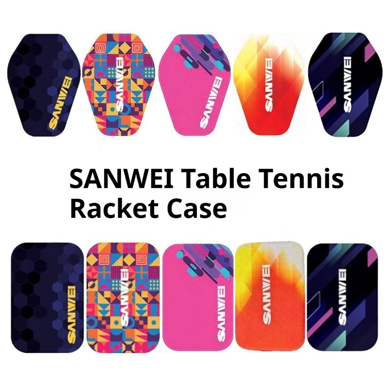 SANWEI 六角形ひょうたん型卓球ラケットケースハードケー - Table Tennis Ace のレビューと価格