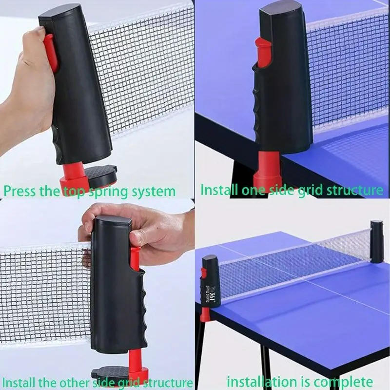 2026 ホット卓球ネットどこでも設置可能な格納式ラックスポ - Table Tennis Barrier のレビューと価格