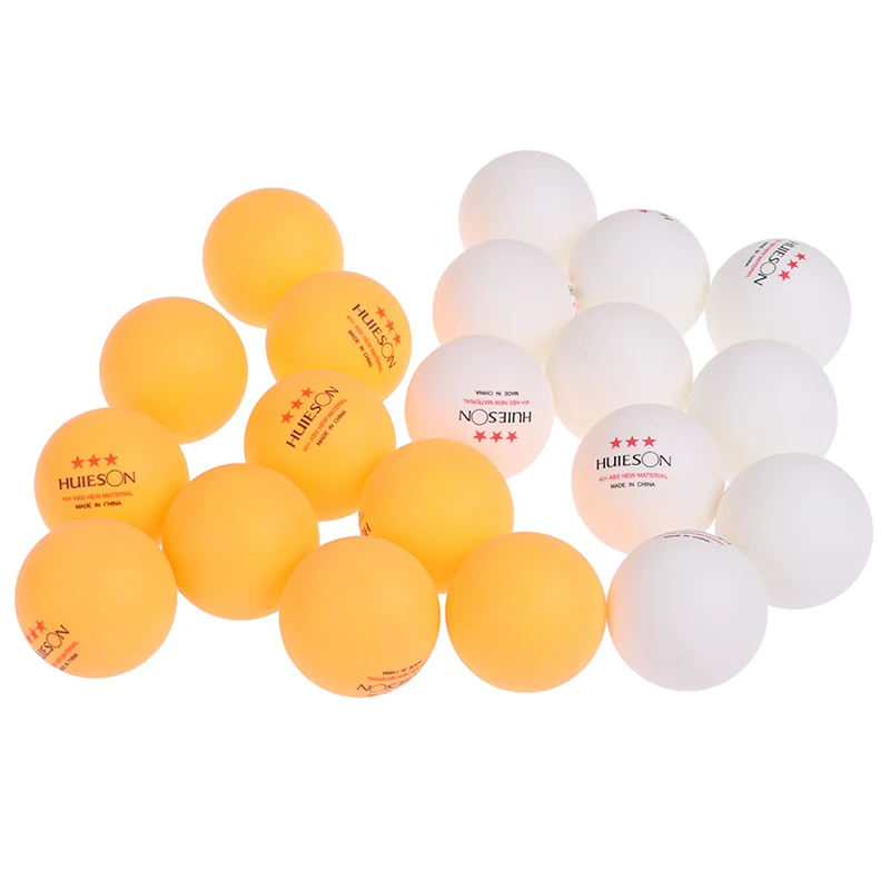 100個入り ハイソン公式 新品 ABS樹脂製卓球ボール 3 - Table Tennis Practice のレビューと価格