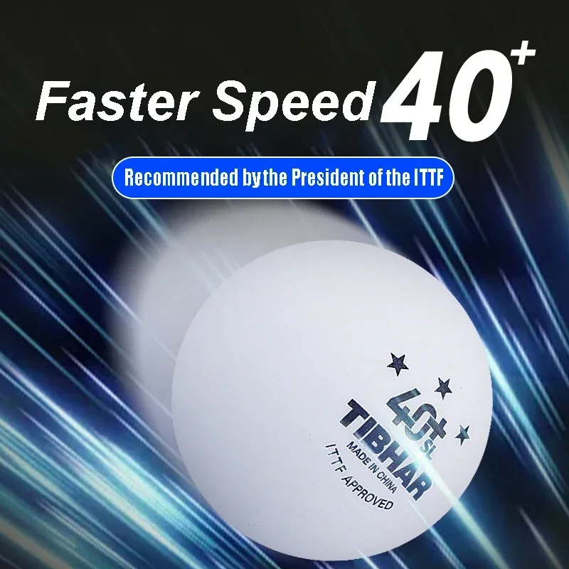 TIBHAR 3スター シームレス卓球ボール シームド 40 - Table Tennis Pc のレビューと価格