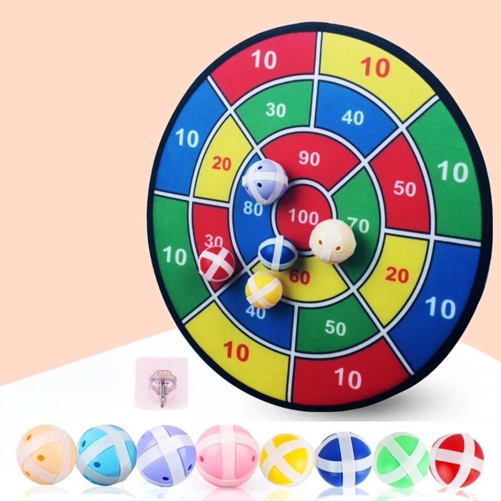 実用的な数字ダーツボードターゲットクロス、漫画柄、粘着ボール - Practice Target Board のレビューと価格