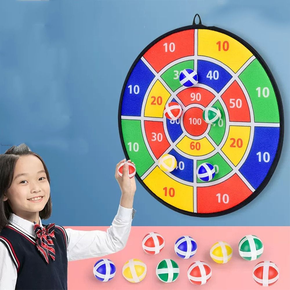 実用的な数字ダーツボードターゲットクロス、漫画柄、粘着ボール - Practice Target Board のレビューと価格