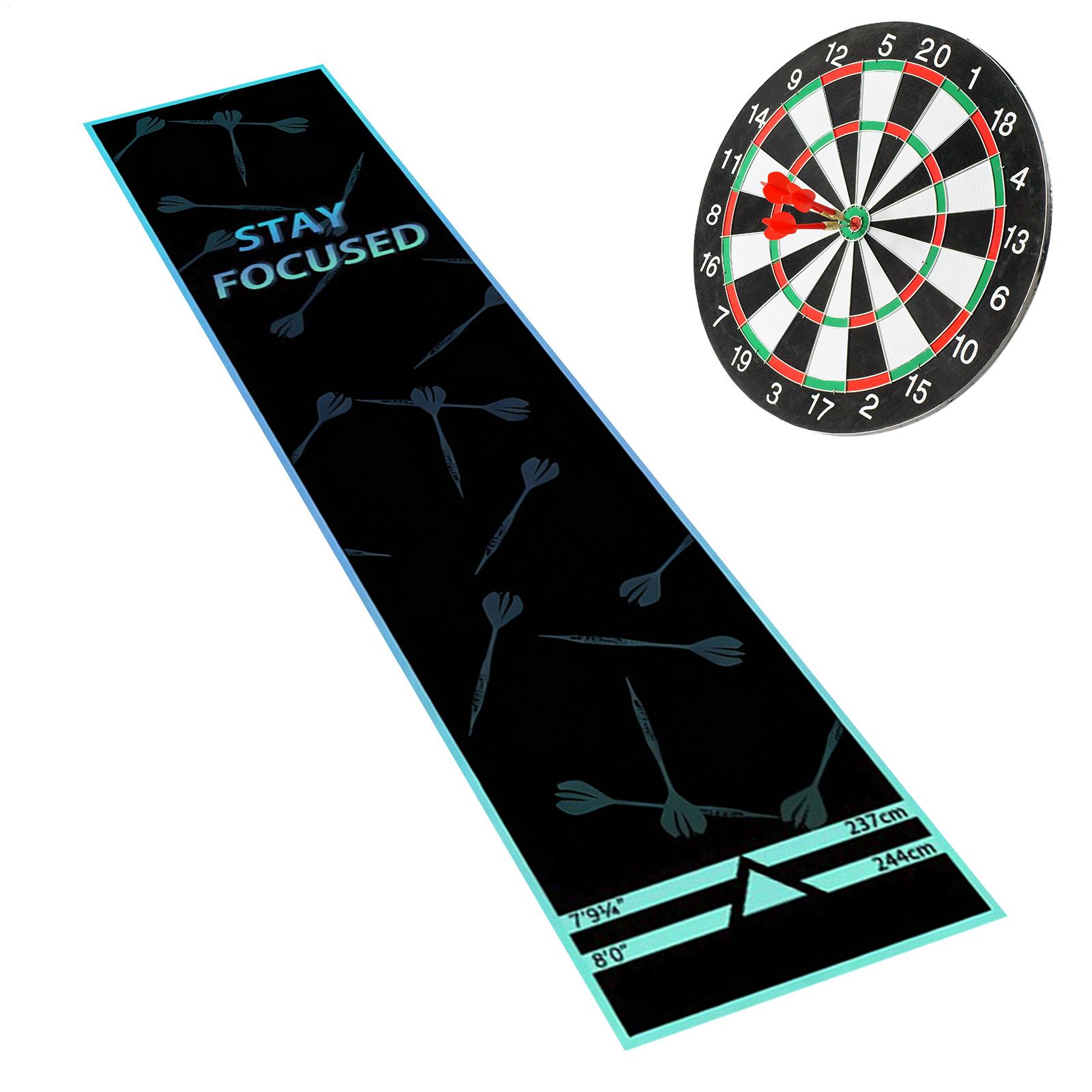 保護ダーツラグマット ダーツボードマット スローラインマット - Throw Distance Board のレビューと価格