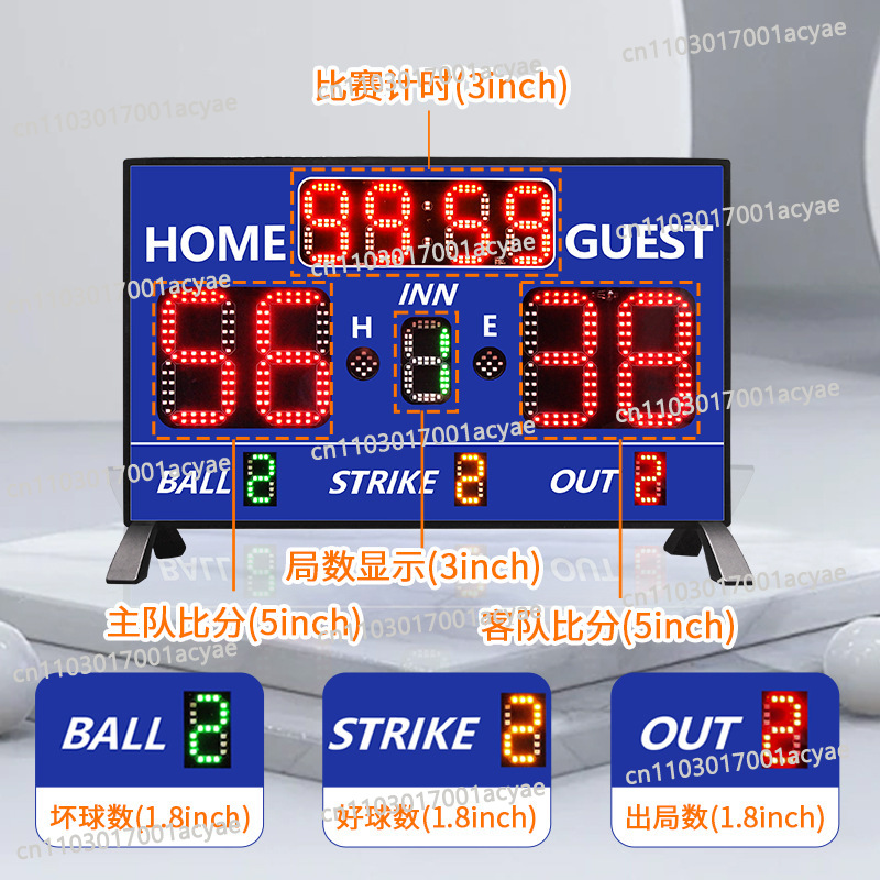 スポーツゲームのスコアボード、時間計測、得点表示、バレーボー - Table Tennis Scoring のレビューと価格