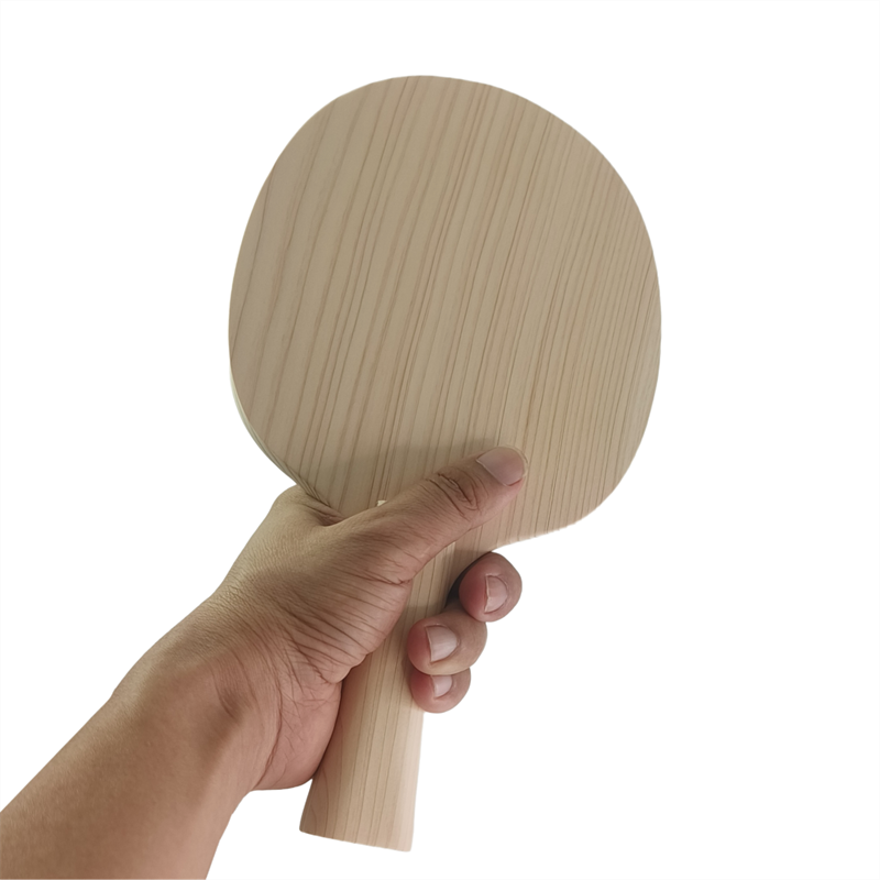 単層ヒノキ無垢材卓球ラケット 8mm ピンポンブレード FL - Table Tennis Club のレビューと価格