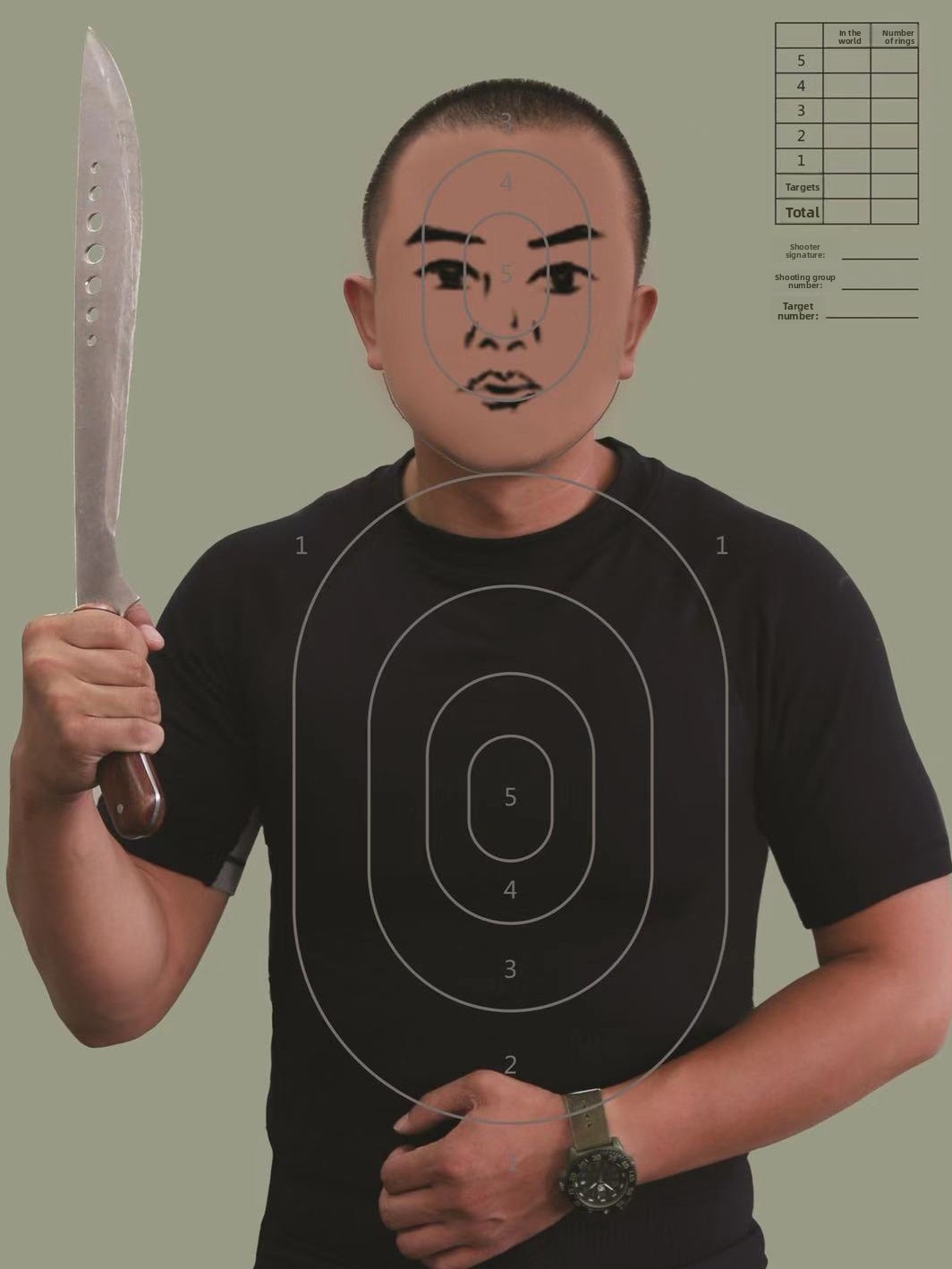 IPSC IDPA対応 両面段ボール製ハーフボディトレーニン - Practice Target Board のレビューと価格