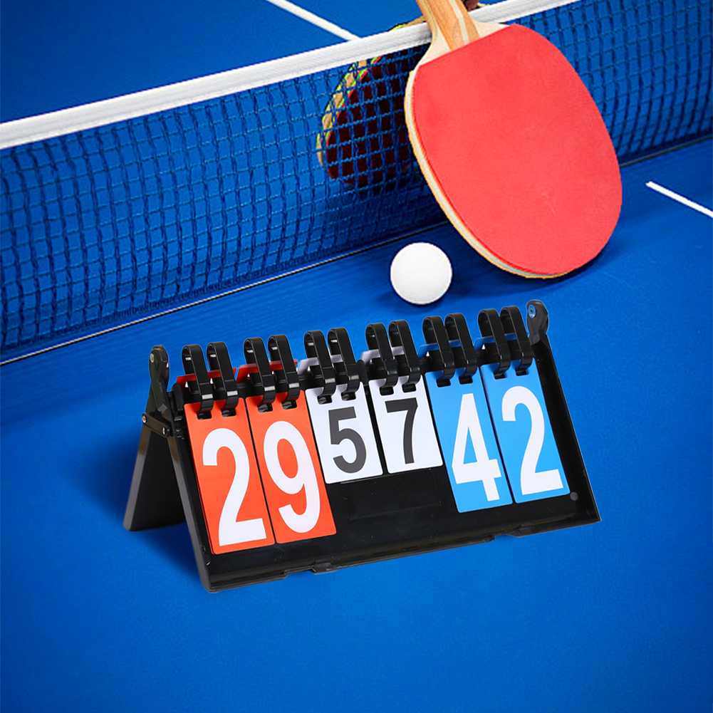 スポーツスコアボード テーブルトップスコアボード 6桁スコア - Table Tennis Scoring のレビューと価格