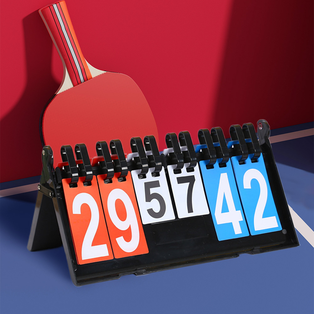 スポーツスコアボード テーブルトップスコアボード 6桁スコア - Table Tennis Scoring のレビューと価格