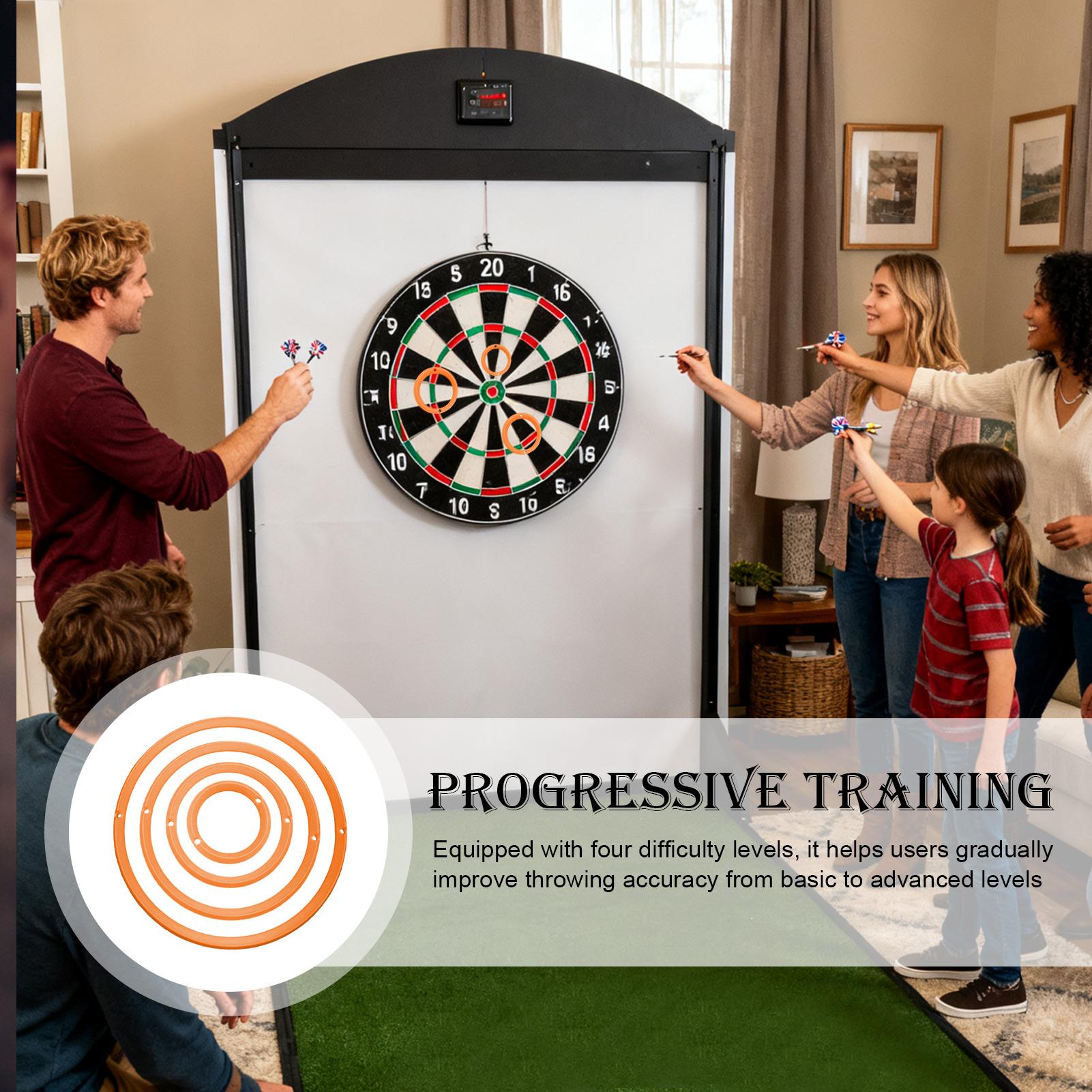 4 ピース/セットダーツ練習リングダーツ練習リングターゲット - Practice Target Board のレビューと価格